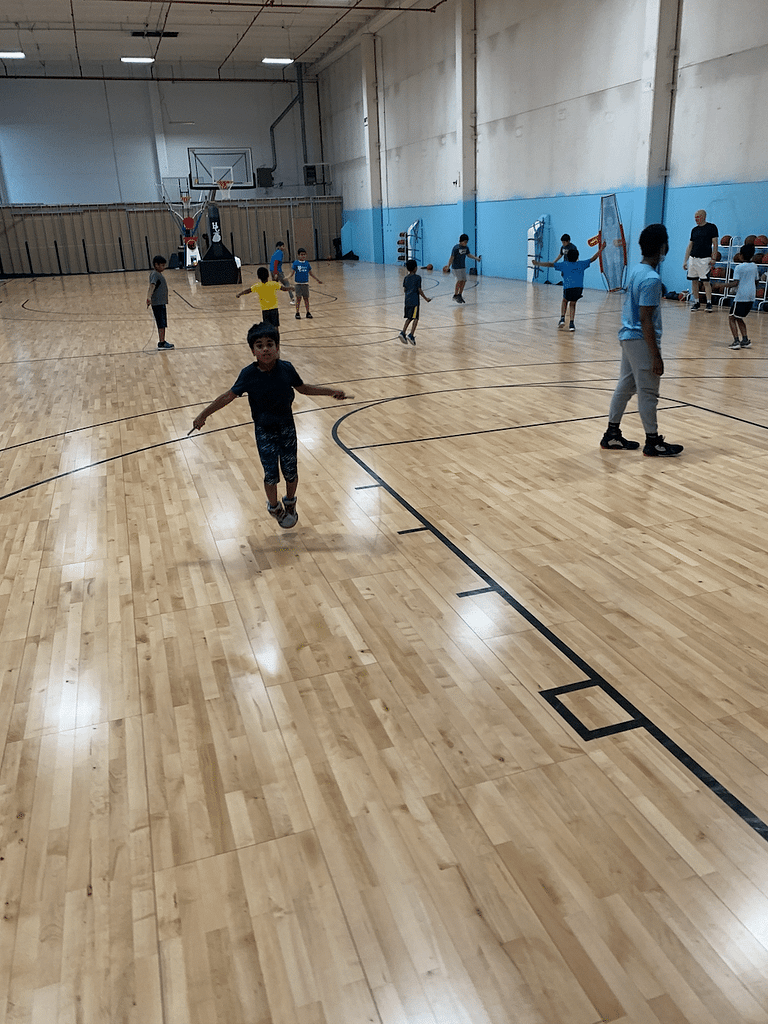 small group basketball training