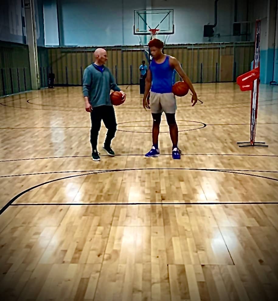 one on one basketball training